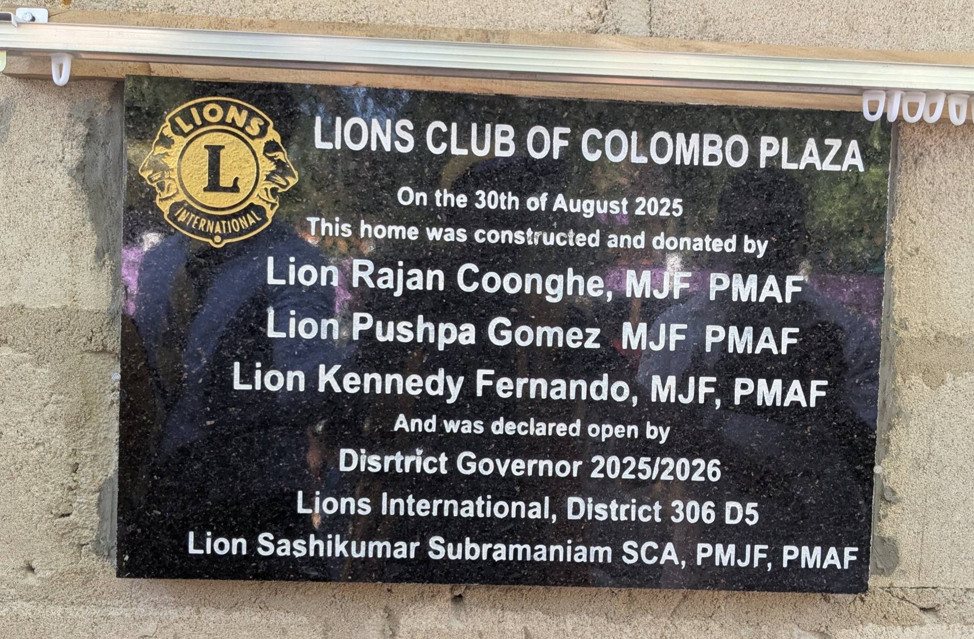 Newly built house for physically challenged couple @Service Carnival