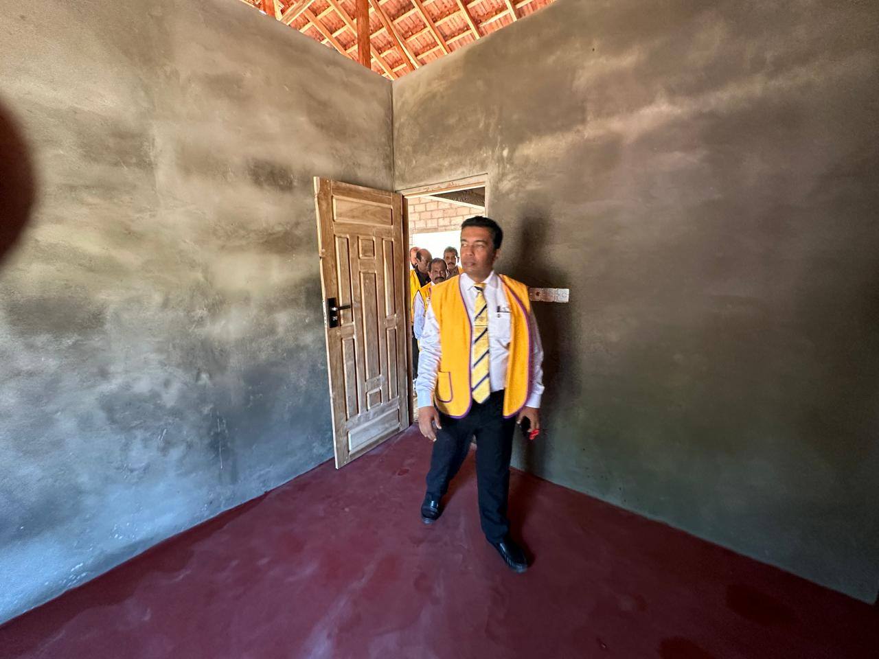 Newly built house for physically challenged couple @Service Carnival