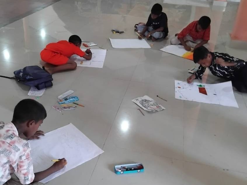 Peace Poster Contest @Service Carnival