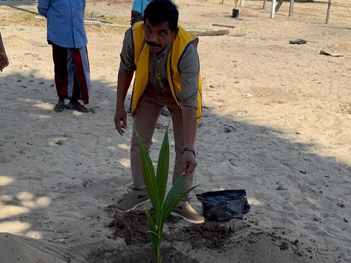 Planting 50 Coconut Trees @Service Carnival